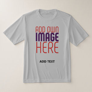 T-SHIRT MODÈLE DE TEXTE D'IMAGE ASH SIMPLE MODERNE