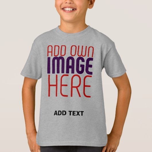 T-SHIRT MODELE DE TEXTE D'IMAGE EN ACIER LÉGER ÉDITABLE MO (Devant)