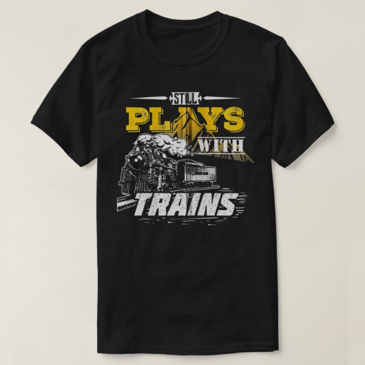 T-shirt Modèle De Train Cadeau Pour Un Modèle Builder Zip (Design devant)