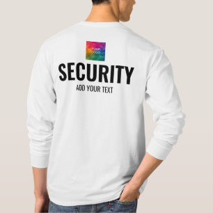 T-shirt Modèle double face de sécurité pour hommes à manch