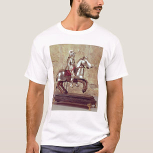 T-shirt Modèle d'un cheval et d'un cavalier bardés, c.16