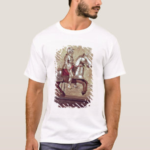 T-shirt Modèle d'un cheval et d'un cavalier bardés, c.16