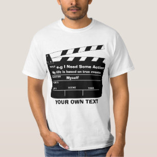 T-shirt Modèle fait sur commande de claquette