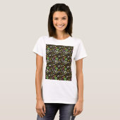 T-shirt Modèle floral (Devant entier)