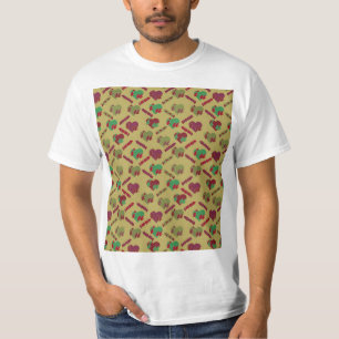 T-shirt Modèle floral coloré