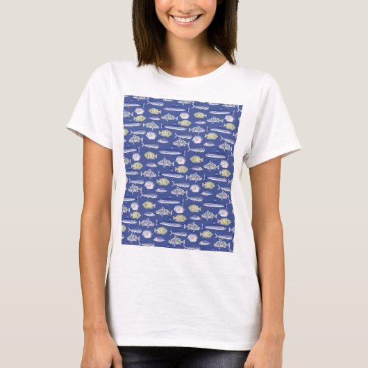 T-shirt Modèle floral unique (Devant)