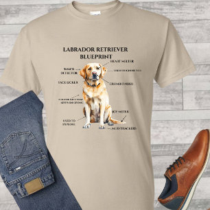 T-shirt Modèle Funny Labrador Retriever