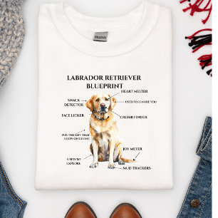 T-shirt Modèle Funny Labrador Retriever