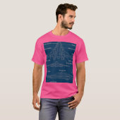 T-shirt "Modèle futuriste d'architecture spatiale" (Devant entier)
