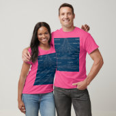 T-shirt "Modèle futuriste d'architecture spatiale" (Unisexe)
