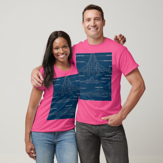 T-shirt "Modèle futuriste d'architecture spatiale" (Unisexe)