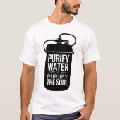 T-shirt Modèle graphique inspirationnel de devis de purifi (Devant)