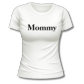 T-shirt Modèle maman