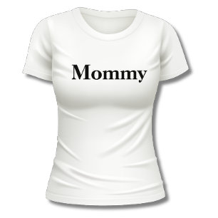 T-shirt Modèle maman