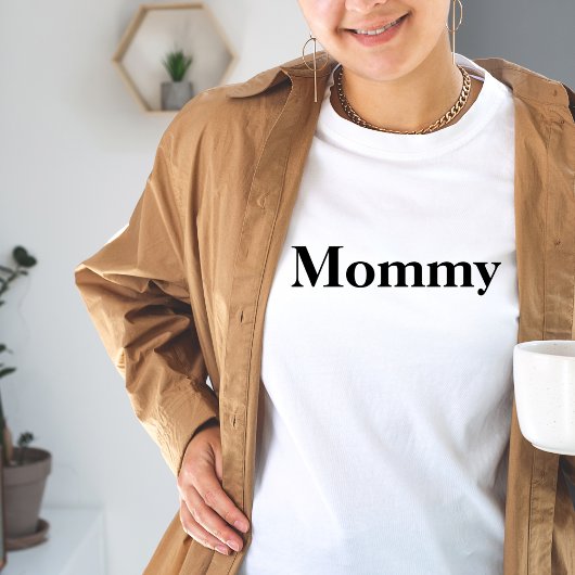 T-shirt Modèle maman