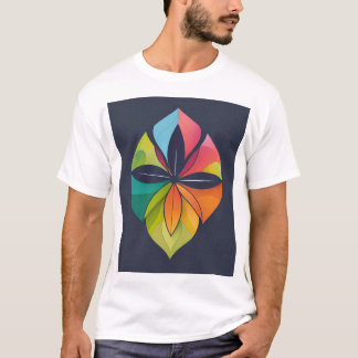 T-shirt Modèle minimaliste du logo Wellness