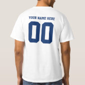 T-shirt Modèle monogramme de l'équipe sportive personnalis (Dos)