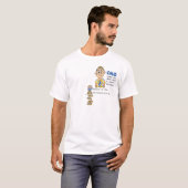 T-shirt modèle papa Roll (Devant entier)