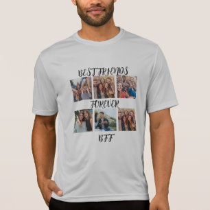 T-shirt Modèle photo personnalisé "Best Friends Forever"