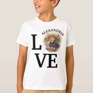 T-shirt modèle photo personnalisé moderne