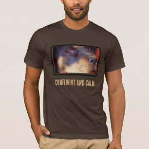 T-shirt modèle portrait Rottweiler 1 emplacement