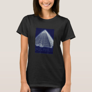 T-shirt Modèle Pyramide égyptien Théoriste de l'astronaute