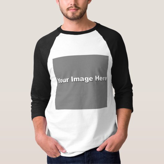 T-shirt Modèle Raglan à manches 3/4 (Devant)