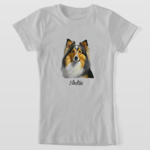 T-Shirt Modèle Sheltie Dog