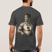 T-shirt modèle surfeur (Dos)