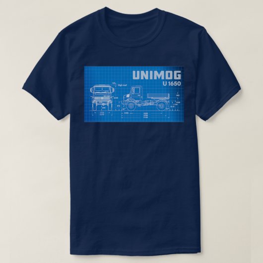T-shirt Modèle Unimog (Design devant)