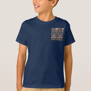 T-shirt Modèle William Morris Evenlode : Vintage Moody