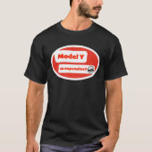 T-shirt Modèle Y si cher ? : Humour design (Devant)