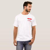 T-shirt Modèles nommés vides d'étiquette (Devant entier)