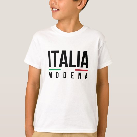 T-shirt Modène Italie (Devant)