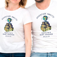 Modern Adventure Travel Baby shower