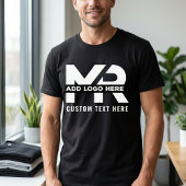 T-shirt Modern Minimal Custom Business Logo Branded Staff