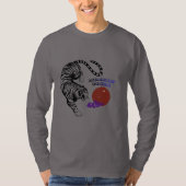T-shirt Modern Tiger Graphic Art (Devant)