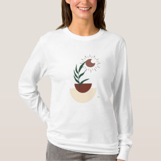 T-Shirt moderne à manches longues Bohème