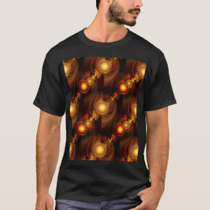T-shirt Moderne Bohème Élégant Motif Artistique Abstrait D