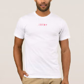 T-shirt Moderne Chanceux Cool (Devant)