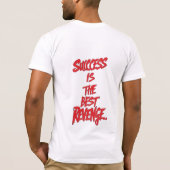 T-shirt Moderne Chanceux Cool (Dos)