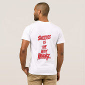 T-shirt Moderne Chanceux Cool (Dos entier)
