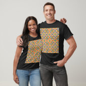 T-shirt Moderne Coloré Simple Motifs Batik (Unisexe)