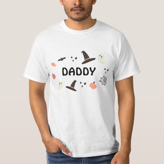 T-shirt Moderne Cute Éffrayant Un Halloween Anniversaire P (Devant)