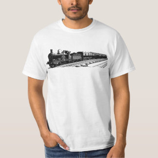 T-shirt moderne du cru 2 de train