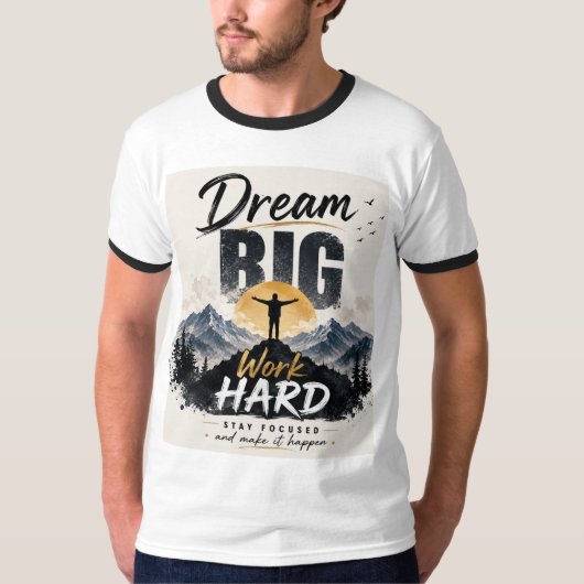 T-Shirt Moderne Élégant Confortable (Devant)