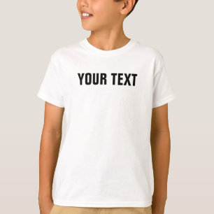 T-shirt Moderne Elegant Garçons Meilleur Cool Grosse Polic