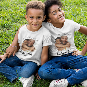 T-shirt Moderne Enfants Photo floue Mémorial
