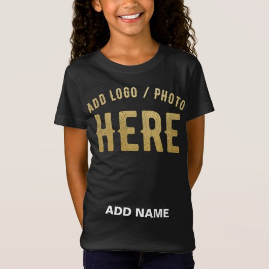 T-Shirt MODERNE ET MODERNE PERSONNALISABLE NOIR VÉRIFIÉ (Devant)