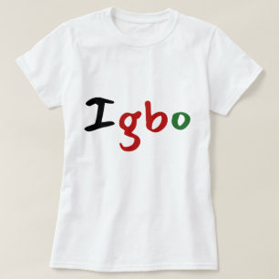 T-shirt Moderne Igbo tendance